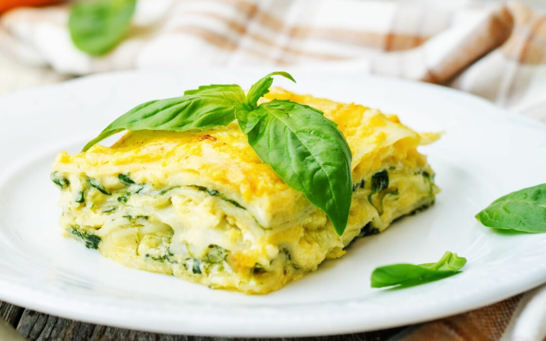 Recette Lasagne potiron et brocoli